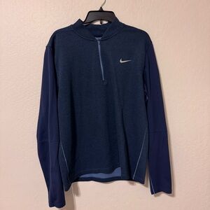 Nike Blue Long-Sleeve Top